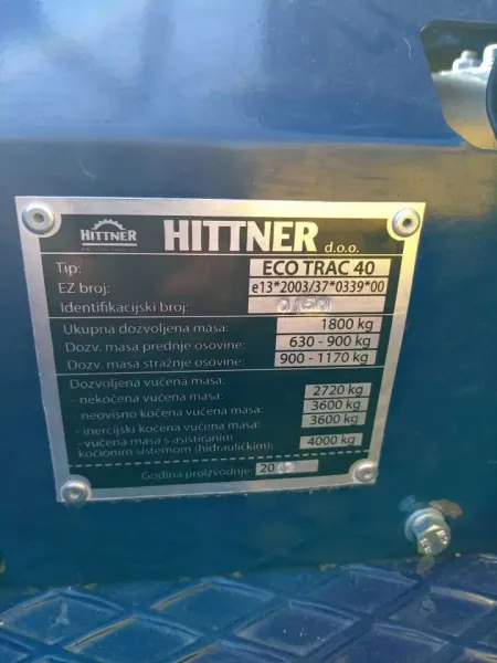 Slika 10: ECOTRAC 40